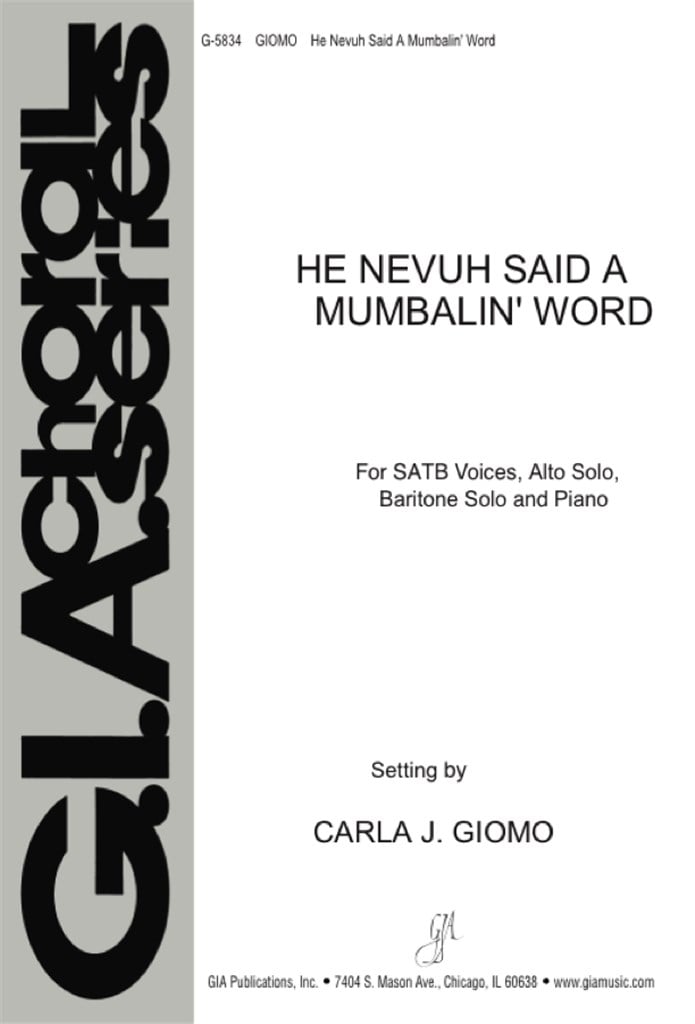He Nevuh Said A Mumbalin' Word